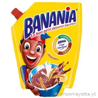Poudre boisson instantanée cacaotée Banania