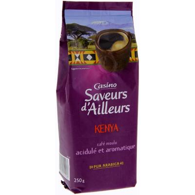 Café moulu pur arabica Kenya Casino