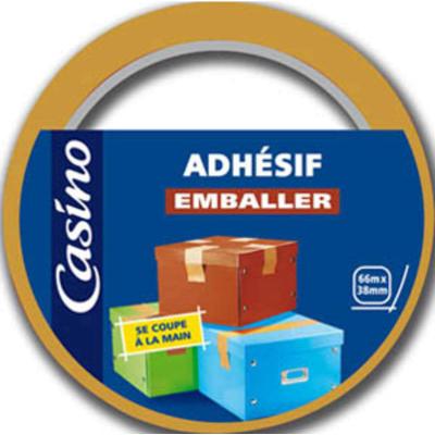 Adhésif PVC emballer 0.38x66 Casino