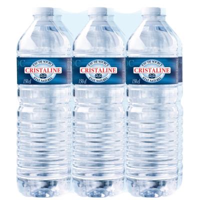 Eau de source 6x1.5L Cristaline