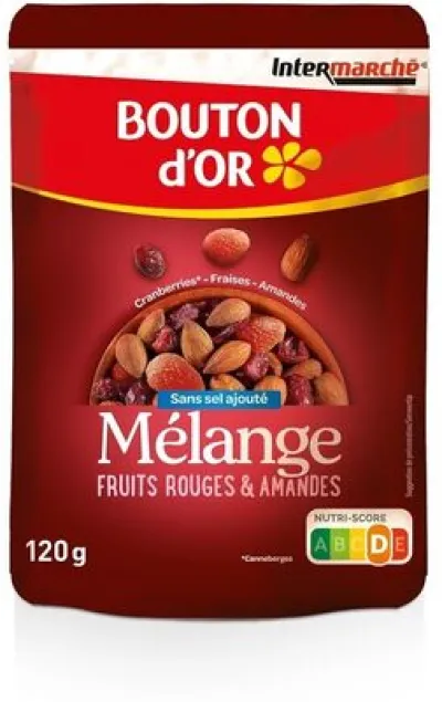 Mélange fruits rouges et amandes Bouton d'Or