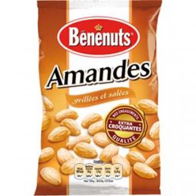 Amandes grillées et salées Benenuts