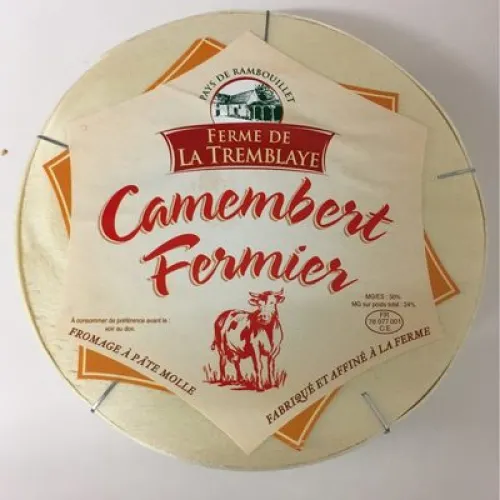 Camembert fermier La ferme de la Tremblaie