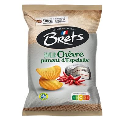 Chips chèvre piment d'espelette Bret's