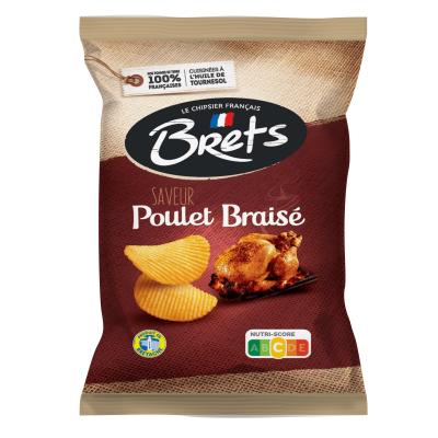 Chips saveur poulet braisé Bret's