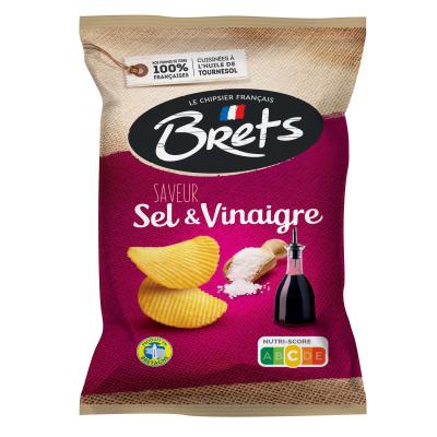 Chips saveur sel et vinaigre Bret's
