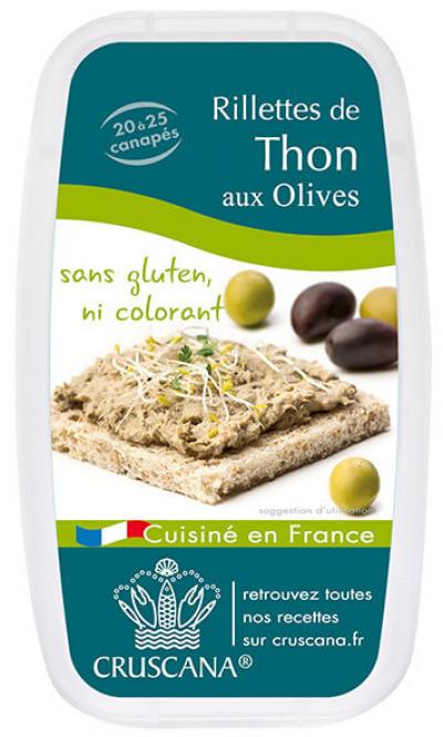 Rillettes de thon aux olives Cruscana