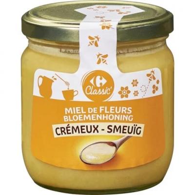 Miel de fleurs crémeux Carrefour classic