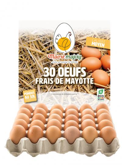 Oeufs frais de Mayotte Maore Majoiy