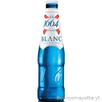 1664 blanche bouteille 25cl Kronenbourg