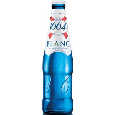 1664 blanche bouteille 25cl Kronenbourg