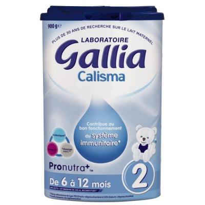 Lait infantile Calisma 2 Gallia