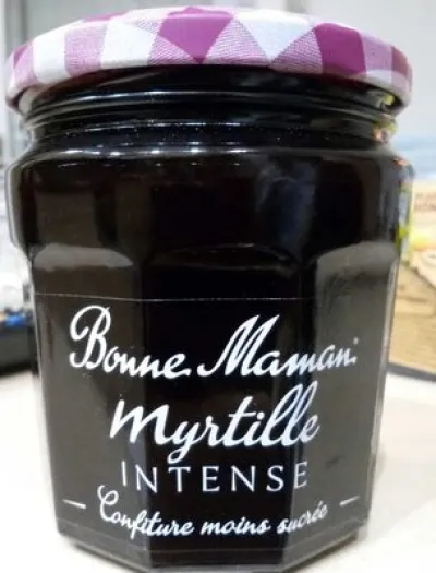 Confiture de myrtilles intense Bonne Maman