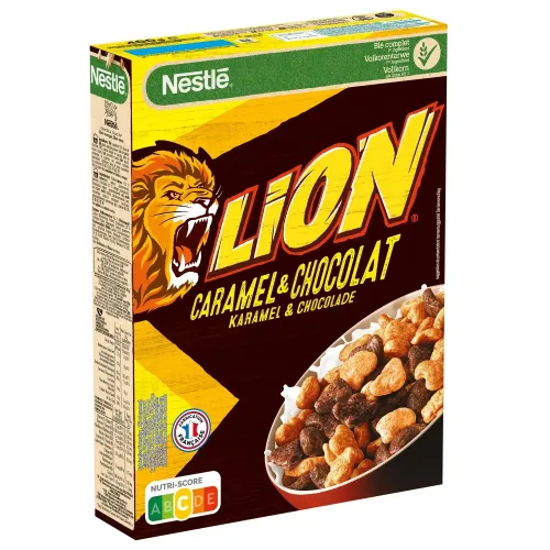 Céréales Lion Caramel Chocolat Nestlé