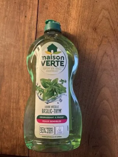 liquide vaisselle maison verte