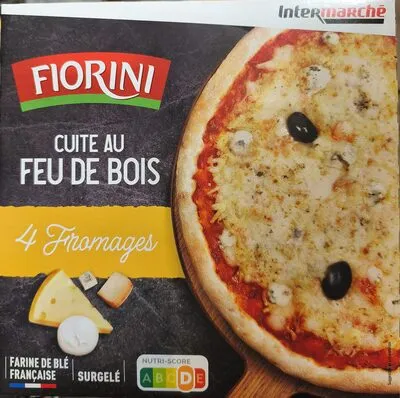 Pizza 4 fromages cuite au feu de bois Fiorini