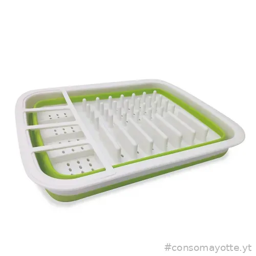 Égouttoir rétractable · Vert 