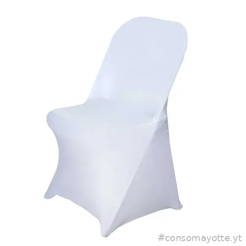 Housse chaise élastique · Ivoire Terre Jardin