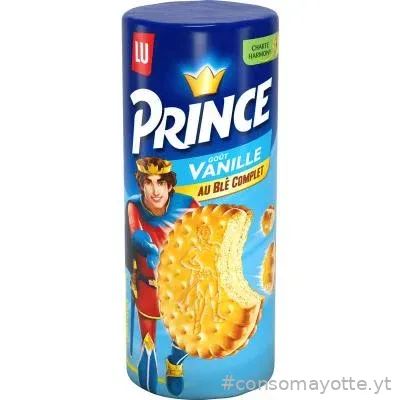 Prince  gout vanille au blé complet Lu