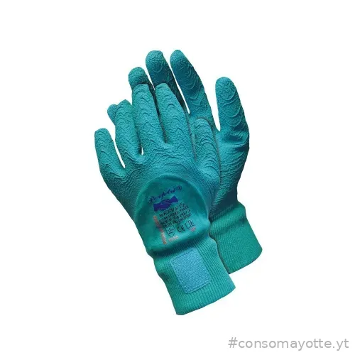 Gants rosiers verts · taille 10 