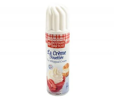 Crême fouettée sous pression Paysan Breton