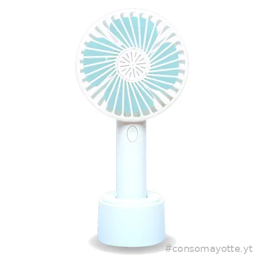Ventilateur a main rechargeable USB Facilitys