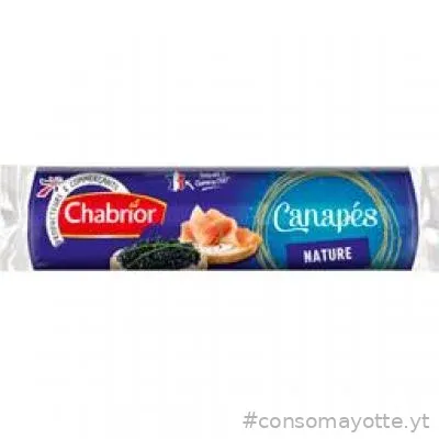 Canapés nature Chabrior