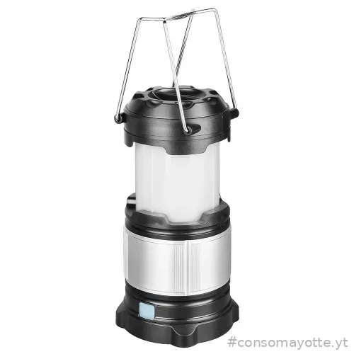Lampe rechargeable multifonction de camping Terre Jardin