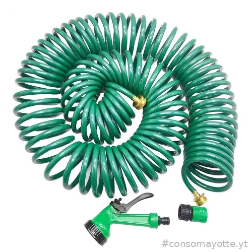 Tuyau spirale extensible 25 M Terre Jardin