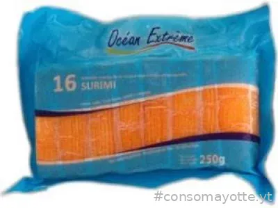 Surimi bâtonnets gout crabe Océan Extrême