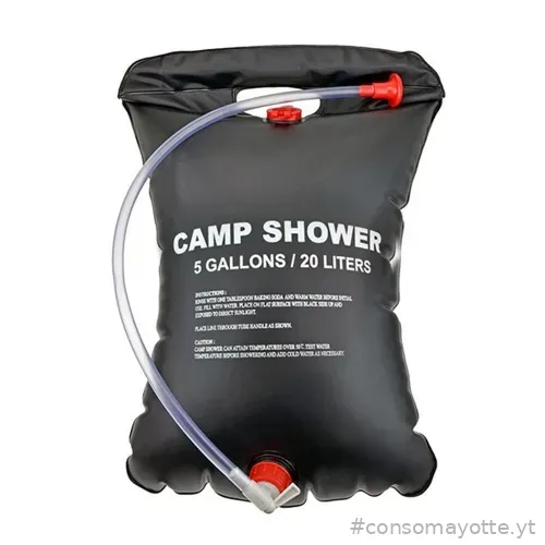 Douche solaire 20l nomade Terre Jardin