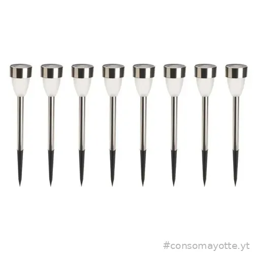 Lampes tulipes x8 Terre Jardin