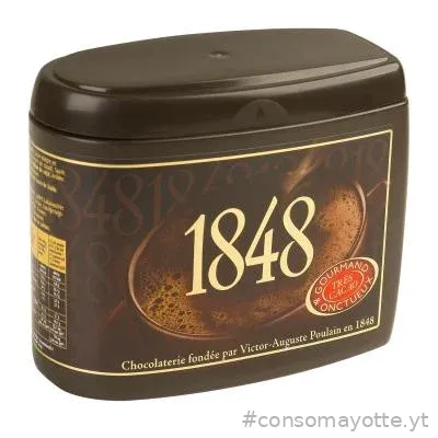 Chocolat en poudre 1848 Poulain